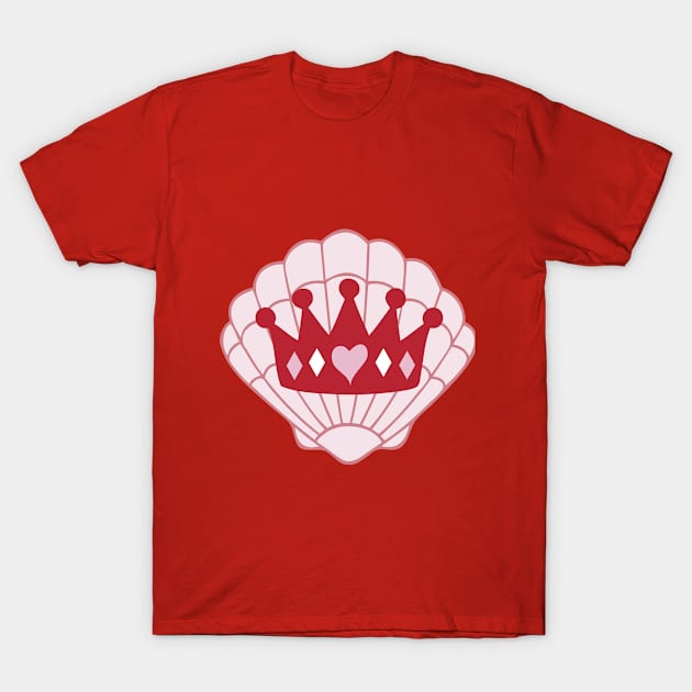 Queen SeaShell Logo T-Shirt by drysz